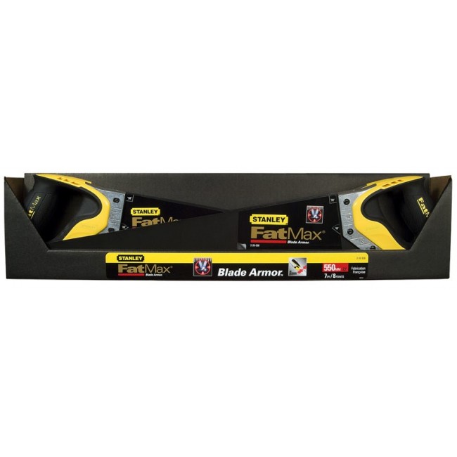 Stanley 2-20-529 hand saw 50 cm Black, Yellow