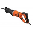 Black & Decker BES301-QS reciprocating saw 2800 spm 750 W Black, Orange