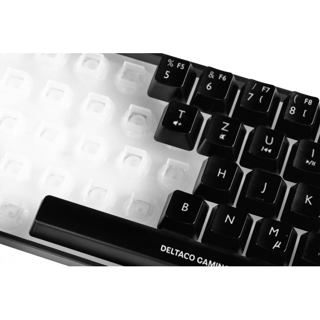 Deltaco Gaming GAM-158-DE keyboard USB QWERTZ Nordic Black