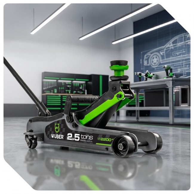 Low-profile car jack 80 360 mm 2.5 t W22001 WUBER
