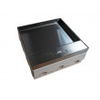 Box pod ogowy 12M - puszka pod ogowa 12-modu owa do monta u gniazd standardu 22,5x45 mm (45x45 mm), monta kątowy
