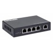 Intellinet 4-Port Gigabit Ultra PoE Extender, Adds up to 100 m (328 ft.) to PoE Range, 90 W PoE Power Budget, Four PSE Ports with up to 30 W Output, IEEE 802.3bt/at/af Compliant, Metal Housing