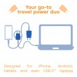 CLUB3D 2-Pack USB C Charger 30 Watt Whit