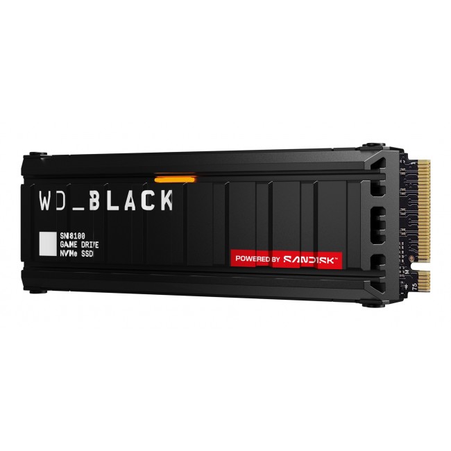 Western Digital Black WD_BLACK SN8100 NVMe SSD POWERED BY SANDISK 1 TB, [With Heatsink]