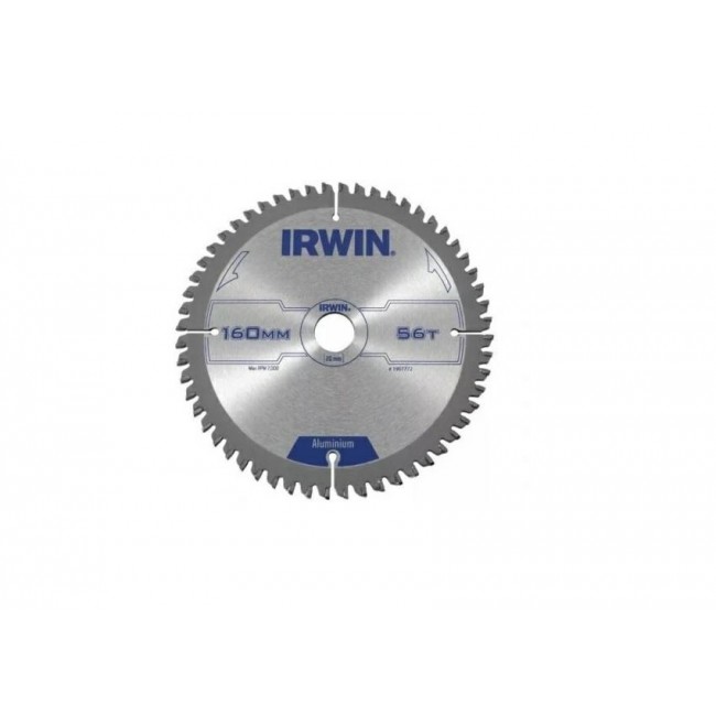 IRWIN SAW BLADES. WIDIA 160*20*56z/ALUM. IRWIN SAW BLADES. WIDIA 160*20*56z/ALUM.