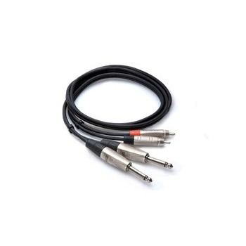Hosa Technology HPR-003X2 audio cable 0.91 m 2 x RCA Black