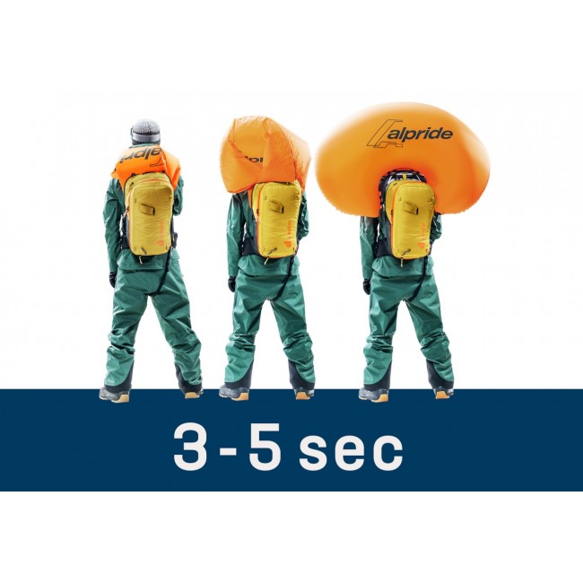 Deuter Alproof Lite 22 turmeric/black - avalanche rucksack Deuter Alproof Lite 22 turmeric/black - avalanche rucksack