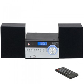 Camry Premium CR 1173 portable stereo system Analog & digital 10 W AM, FM Black, Silver MP3 playback