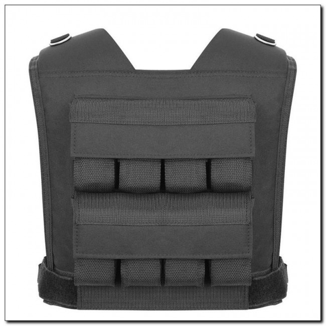 HMS Fitness KTO16 weighted vest Steel Black HMS Fitness KTO16 weighted vest Steel Black