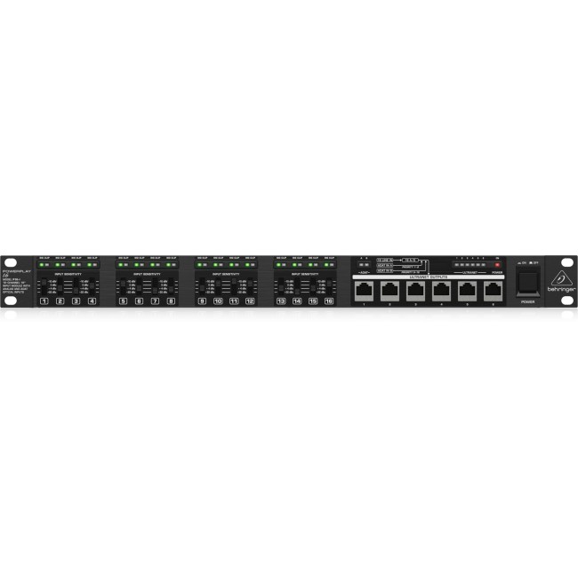 Behringer P16-I audio mixer 16 channels 20 - 20000 Hz Black Behringer P16-I audio mixer 16 channels 20 - 20000 Hz Black