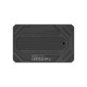 UNITEK S1229CBK01 storage drive enclosure M.2 NVMe & SATA SSD Black