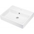 Ceramic sink, countertop/wall with tap space - 50x