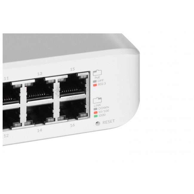 Ubiquiti UniFi Switch Lite 16 PoE L2 Gigabit Ethernet (10/100/1000) Power over Ethernet (PoE) White