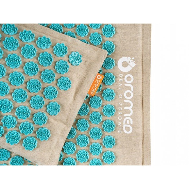 ORO-HEALTH acupressure mat, colour grey ORO-HEALTH acupressure mat, colour grey