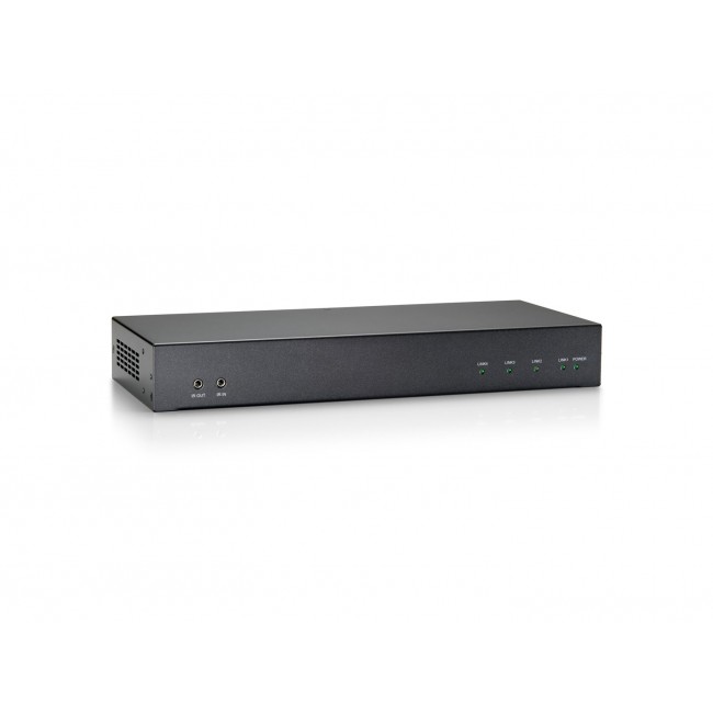 LevelOne HDMI over Cat.5 Transmitter, HDBaseT, 100m, 4 Channel Outputs