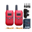 Walkie-Talkie Baofeng BF-T6 Panda Red, 2 pcs