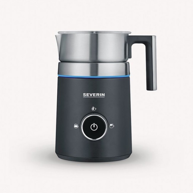 Severin SM 3585 milk frother/warmer Automatic milk frother/warmer Black, Silver