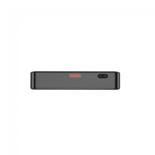Gembird PB10-WPC15M-LCD-01 Magnetic wireless powerbank with LCD, 15W, 10000 mAh, black