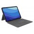 Logitech Combo Touch QWERTZ German Smart Connector Gray
