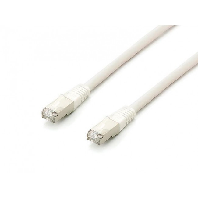 Equip Cat.6A Platinum S/FTP Patch Cable, White, 1.0m , 10pcs/set