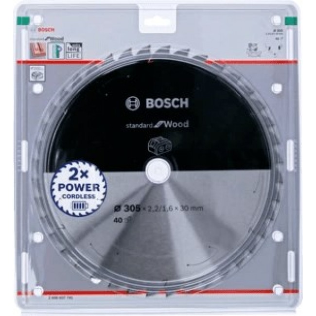Bosch 2 608 837 741 circular saw blade 30.5 cm 1 pc(s) Bosch 2 608 837 741 circular saw blade 30.5 cm 1 pc(s)
