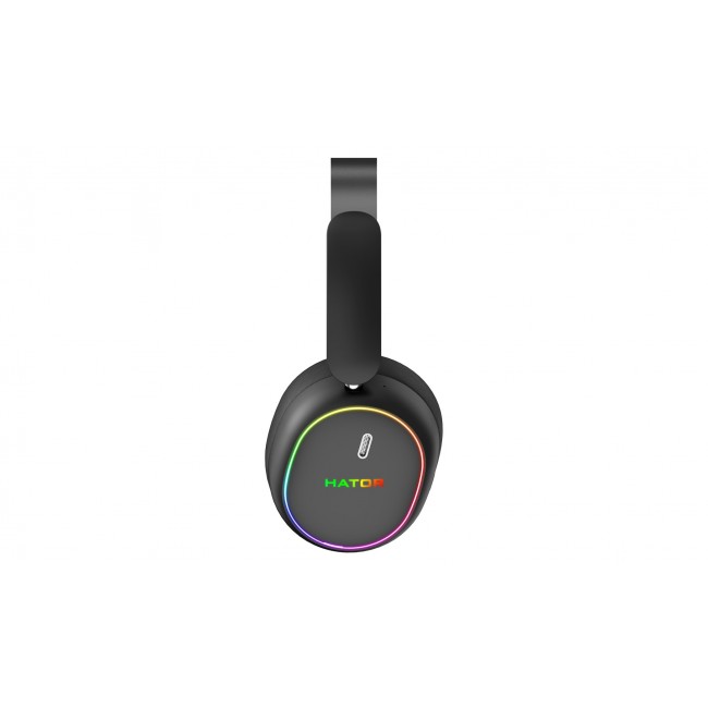 HATOR Phoenix 2 Wireless Headset Wired & Wireless Head-band Gaming USB Type-C / USB Type-A Bluetooth Black HATOR Phoenix 2 Wireless Headset Wired & Wireless Head-band Gaming USB Type-C / USB Type-A Bluetooth Black