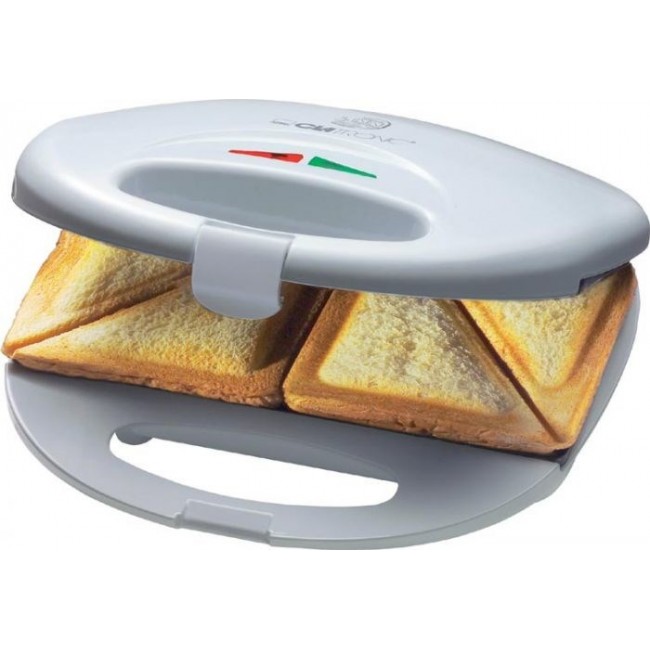 Clatronic ST 3477 sandwich maker 750 W White