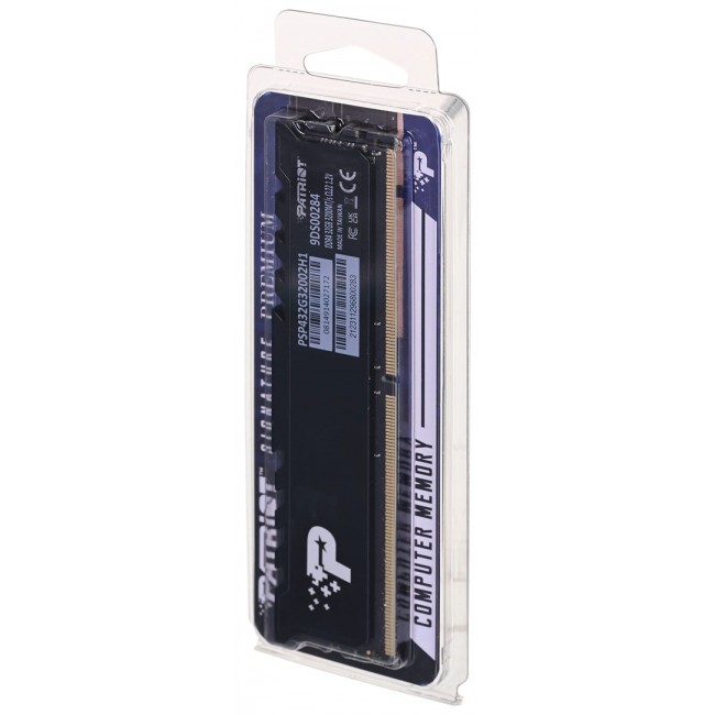 Patriot Memory Signature Premium PSP432G32002H1 memory module 32 GB 1 x 32 GB DDR4 3200 MHz