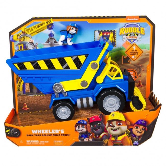 Rubble & Crew Bark Yard Deluxe Dump Truck Rubble & Crew Bark Yard Deluxe Dump Truck