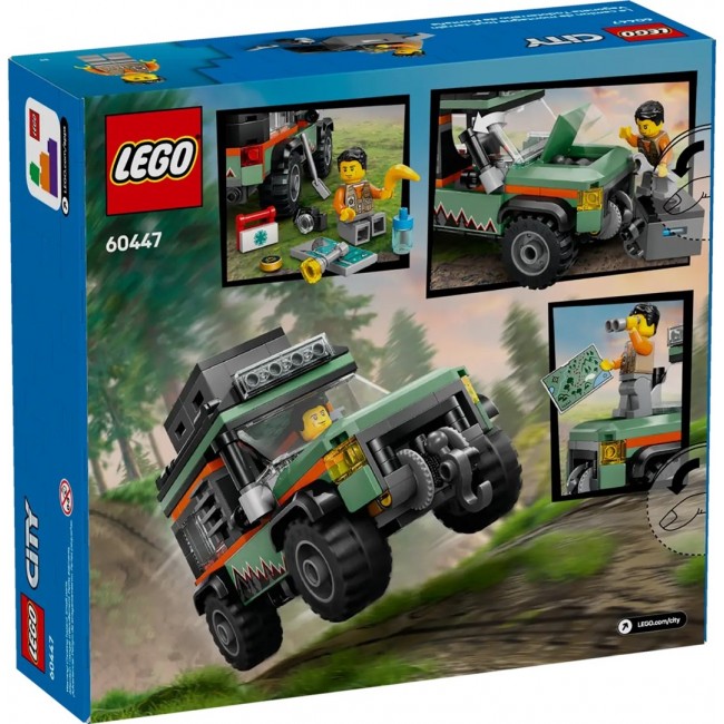 LEGO CITY 60447 Off-Road 4x4 Mountain Truck LEGO CITY 60447 Off-Road 4x4 Mountain Truck