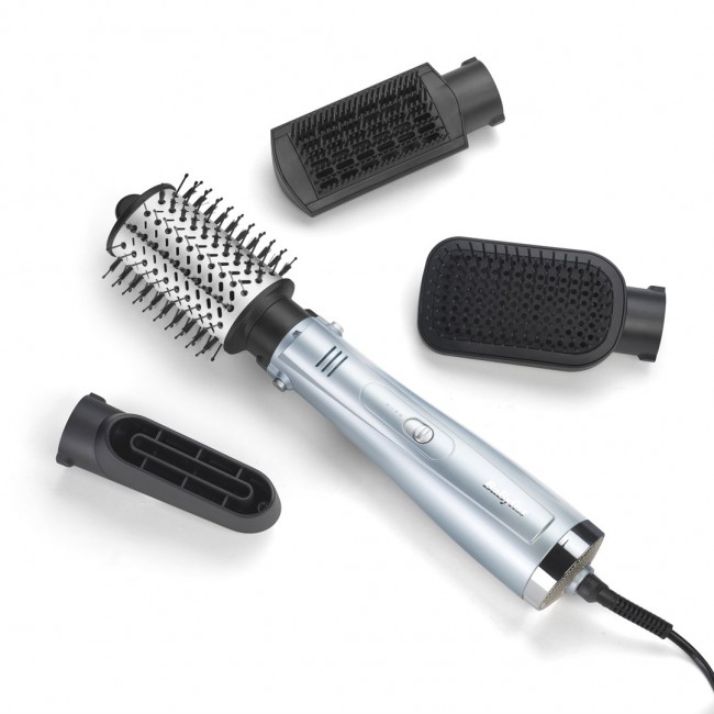 BaByliss Hydro-Fusion Hydro Fusion Smooth & Shape Hot air brush Warm Gray, Silver 1000 W 98.4