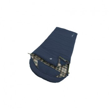Outdoor sleeping bag 235x90 cm -23/0 C with right-side zipper