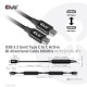 CLUB3D USB 3.2 Gen2 Type C to C Active Bi-directional Cable 8K60Hz M/M 5m/16.4ft CLUB3D USB 3.2 Gen2 Type C to C Active Bi-directional Cable 8K60Hz M/M 5m/16.4ft