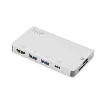 Digitus USB Type-C Multiport Travel Dock, 6 Port