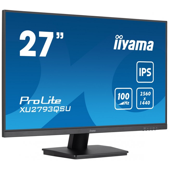 iiyama ProLite XU2793QSU-B7 computer monitor 68.6 cm (27 iiyama ProLite XU2793QSU-B7 computer monitor 68.6 cm (27
