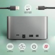 AXAGON ADSA-DC USB3.2 Gen1 - 2x SATA 6G CLONE DUAL HDD Dock Station ASMedia AXAGON ADSA-DC USB3.2 Gen1 - 2x SATA 6G CLONE DUAL HDD Dock Station ASMedia