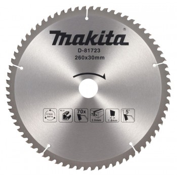 MAKITA PI A TARCZOWA 260x30x70z