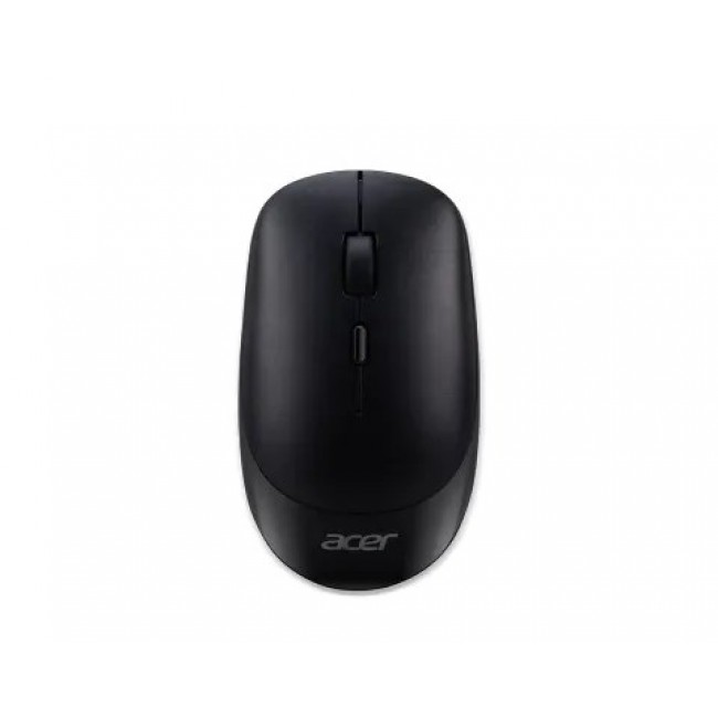 Acer Combo Set, Wireless Keyboard and Mouse AAK400, Rubber Dome Key Switch, RF 2.4GHz Dongle, Up to 1600 DPI, 10 Metres Range, Black