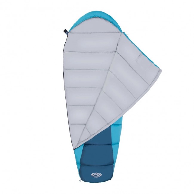 NILS Camp sleeping bag NC2012 grey-blue