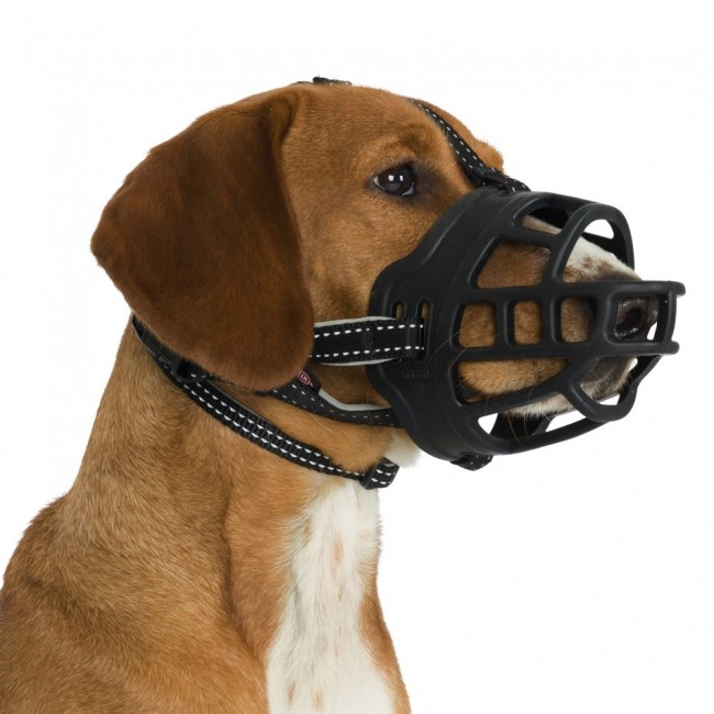 TRIXIE muzzle for dog - size L - black