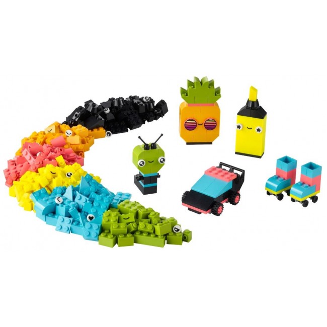 LEGO CLASSIC 11027 CREATIVE NEON FUN