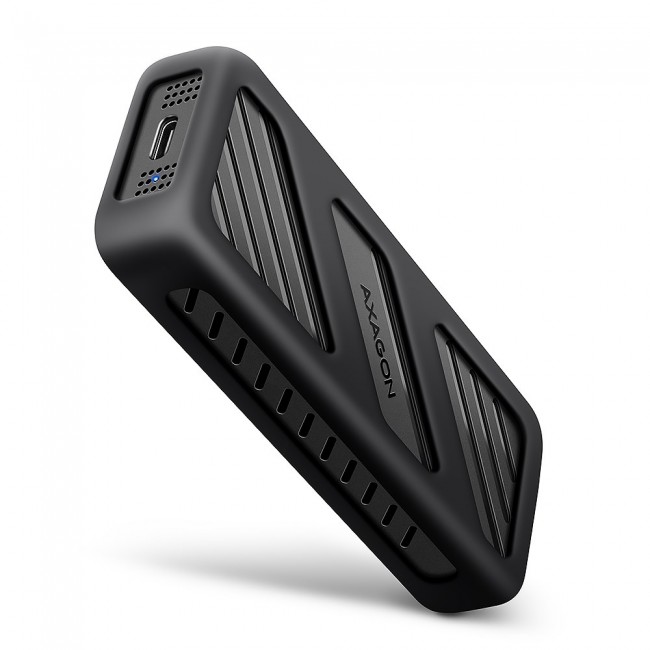 Axagon EEM2-20G NVMe-SSD-Geh use USB-C 3.2 20 Gbps 2230 - 2280 - schwarz SSD enclosure Black M.2