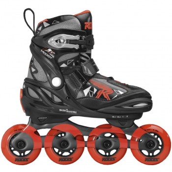 Roces Moody Boy Tif Black-Red Inline Skates 400855 02 36-40