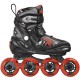 Roces Moody Boy Tif Black-Red Inline Skates 400855 02 36-40 Roces Moody Boy Tif Black-Red Inline Skates 400855 02 36-40