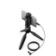 Sennheiser XS LAV USB-C Mobile Kit - lavalier microphone with USB-C connector, with tripod and Manfrotto smartphone holder Sennheiser XS LAV USB-C Mobile Kit - lavalier microphone with USB-C connector, with tripod and Manfrotto smartphone holder