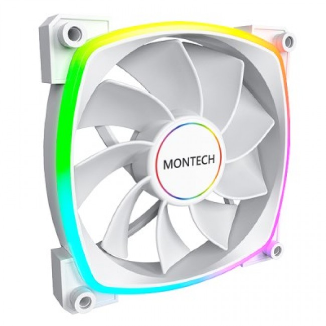Montech RX140 PWM Computer case Fan 14 cm White 1 pc(s) Montech RX140 PWM Computer case Fan 14 cm White 1 pc(s)