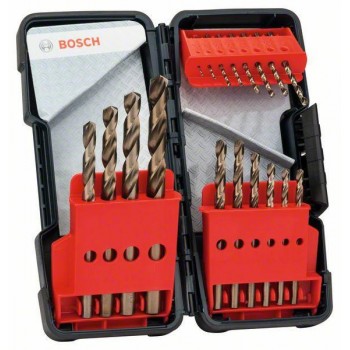 BOSCH ZESTAW WIERTE DO METALU HSS-CO 18szt. TOUGHBOX