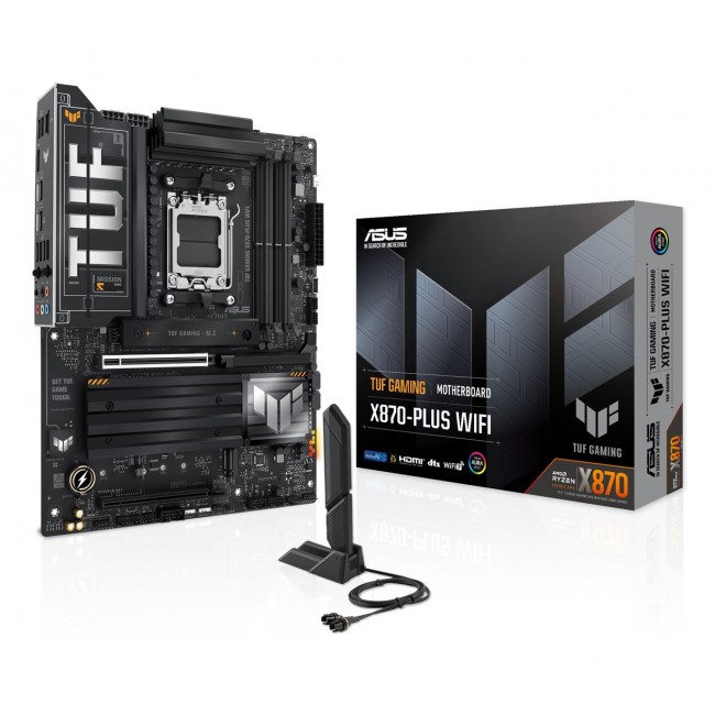 ASUS TUF GAMING X870-PLUS WIFI AMD X870 Socket AM5 ATX ASUS TUF GAMING X870-PLUS WIFI AMD X870 Socket AM5 ATX
