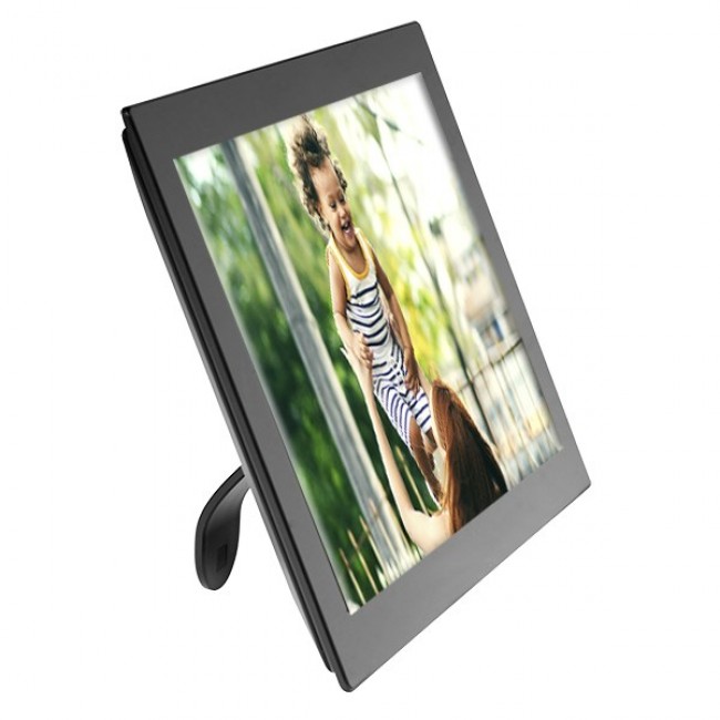 Denver PFF-1037B digital photo frame Black 25.6 cm (10.1