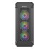 GENESIS Irid 505 ARGB Midi Tower Black, Transparent